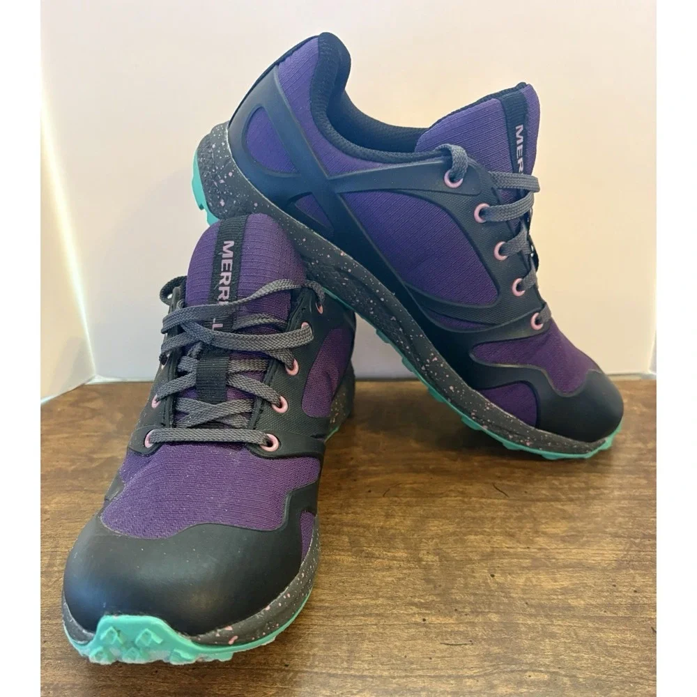 Merrell Altalight Low Outdoor Sneaker -Hiking Shoes Kids Size 4M- EU 34 NWOT - Picture 3 of 6